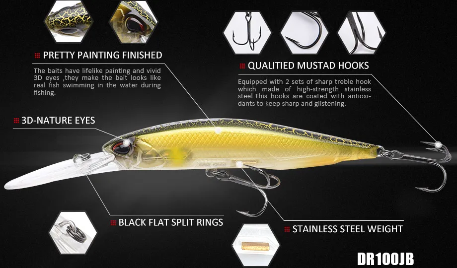 ALLBLUE JERKBAIT 100DR-100MM/15.8G – jbuy