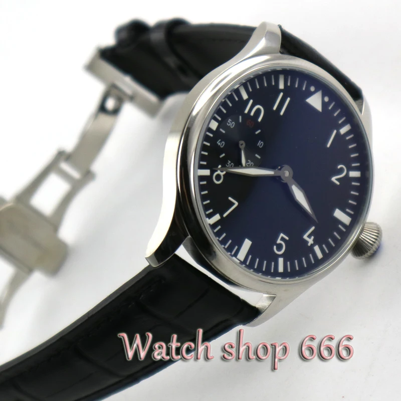44mm parnis Black dial Green luminous deployant clasp 17 jewels 6497 movement hand winding mens watch
44mm parnis Black dial Green luminous deployant clasp 17 jewels 6497 movement hand winding mens watch
