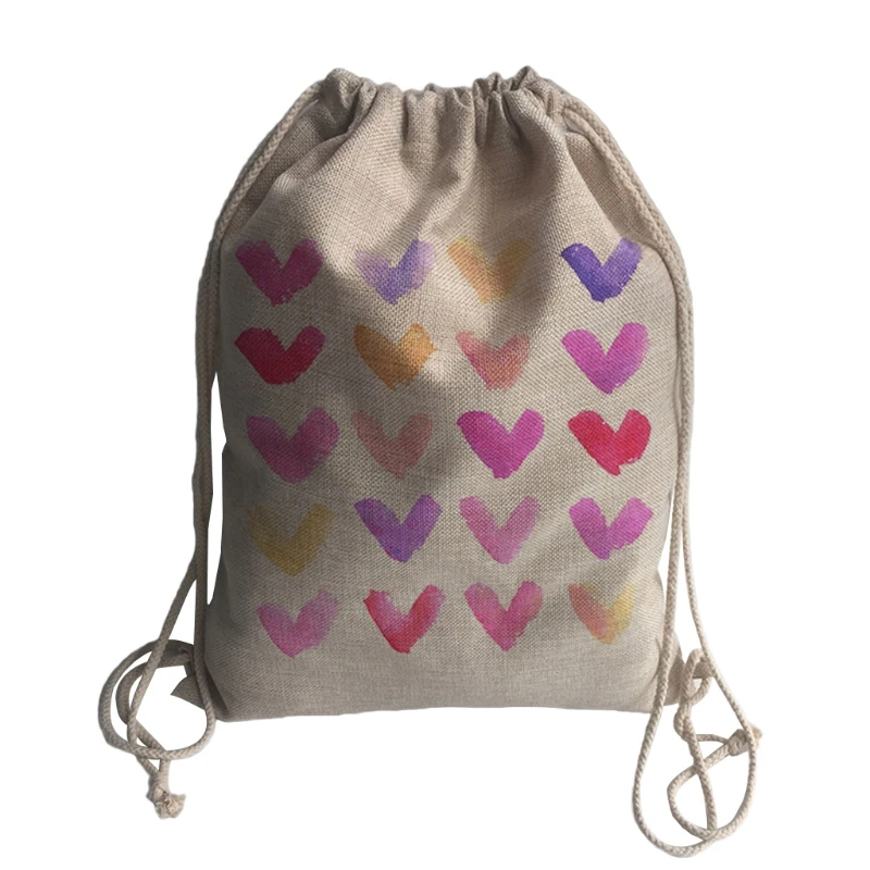 New Unisex Linen Drawstring Shopping Beach Outdoor Sport Travel Backpack Bags Cute
New Unisex Linen Drawstring Shopping Beach Outdoor Sport Travel Backpack Bags Cute