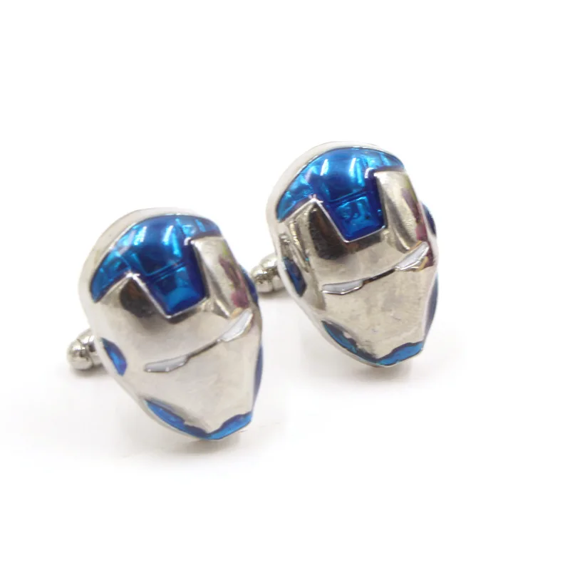 2016 NEW Iron man mask alloy 2.5X1.8CM Cufflinks for mens avengers electroplating cuff buttons anime accessory shirt cuff links
2016 NEW Iron man mask alloy 2.5X1.8CM Cufflinks for mens avengers electroplating cuff buttons anime accessory shirt cuff links