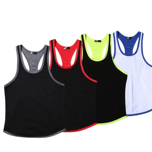 Hirigin Mens Running Vests Sportwear Clothes Pure Color Bodybuilding Tank Tops Gym T Shirt Muscle Sports Fitness Vest Plus Szie
Hirigin Mens Running Vests Sportwear Clothes Pure Color Bodybuilding Tank Tops Gym T Shirt Muscle Sports Fitness Vest Plus Szie