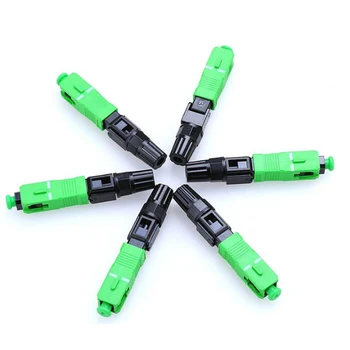 200 Pieces SC APC Fast Fiber Connector FTTH Cold Connector for Fiber Adapter SC,Drop Fiber,Patch Cord,Splitter
200 Pieces SC APC Fast Fiber Connector FTTH Cold Connector for Fiber Adapter SC,Drop Fiber,Patch Cord,Splitter