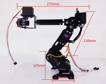 2018 NEW Arrival DIY Education Robot Competition Mechanical 7 Axis Robot Arm DS3218 Servo 7DOF Robot Arm
2018 NEW Arrival DIY Education Robot Competition Mechanical 7 Axis Robot Arm DS3218 Servo 7DOF Robot Arm