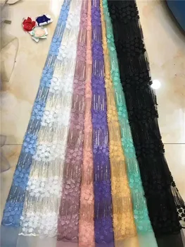 2019 Upscale French Net white Gold Sequins Lace Fabrics,High Quality African Tulle 3d Lace Fabrics Sequins Wedding Nigeria lace
2019 Upscale French Net white Gold Sequins Lace Fabrics,High Quality African Tulle 3d Lace Fabrics Sequins Wedding Nigeria lace