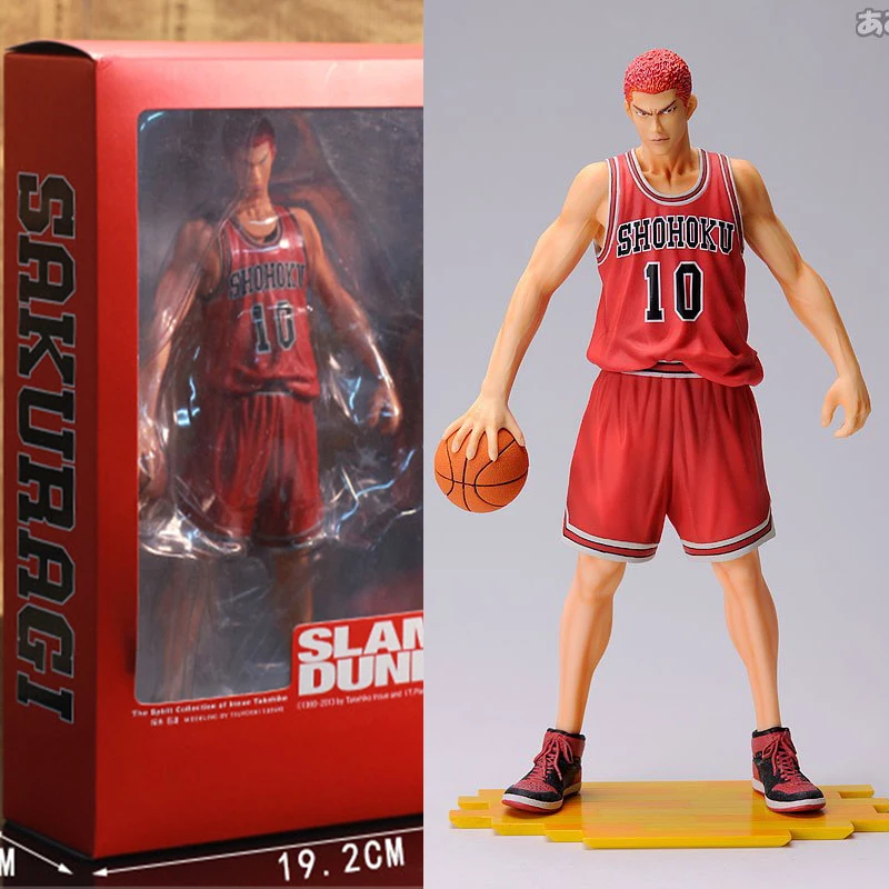 Хорошая ПВХ Shohoku Sakuragi Hanamichi аниме модель Slamdunk фигурка для мальчиков день рождения