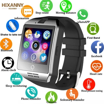 Smart Watch Men Women Sport Bracelet Bluetooth Touch Screen Big Battery SmartWatch Support TF SIM Card Call Camera IOS Android
Smart Watch Men Women Sport Bracelet Bluetooth Touch Screen Big Battery SmartWatch Support TF SIM Card Call Camera IOS Android