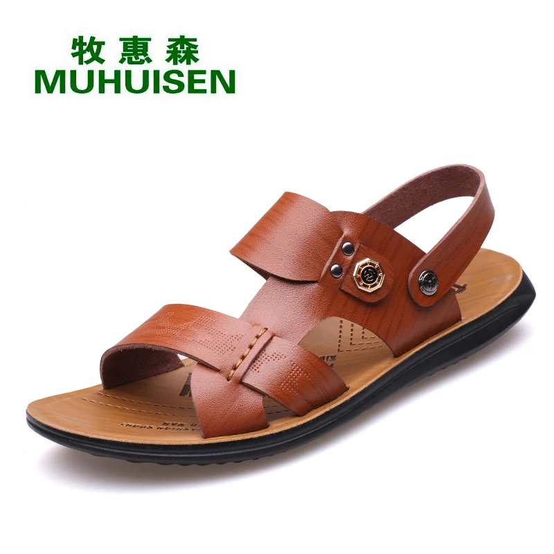 Muhuisen Brown Men Sandals For Fashion Men Casual Sandal And Confortable Sport Sandal With Quality Microfiber Men Leather Shoes
Muhuisen Brown Men Sandals For Fashion Men Casual Sandal And Confortable Sport Sandal With Quality Microfiber Men Leather Shoes