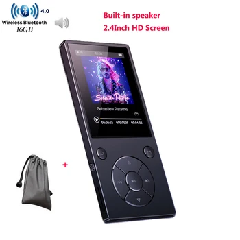 Speaker MP3 Player With Bluetooth4.1 HIFI Music player 2.4" TFT Color Screen Walkman With FM,Recording,E-book,TF Card Up To 128G 
Speaker MP3 Player With Bluetooth4.1 HIFI Music player 2.4" TFT Color Screen Walkman With FM,Recording,E-book,TF Card Up To 128G