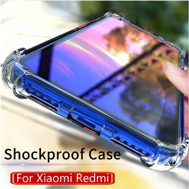 

Anti-knock Phone Case For Xiaomi Mi 9 9SE 8 SE lite 5X A1 6X A2 Lite Redmi GO Note 7 5 6 5A Pro 6 6A 6Pro S2 5A 5 Plus TPU Cover