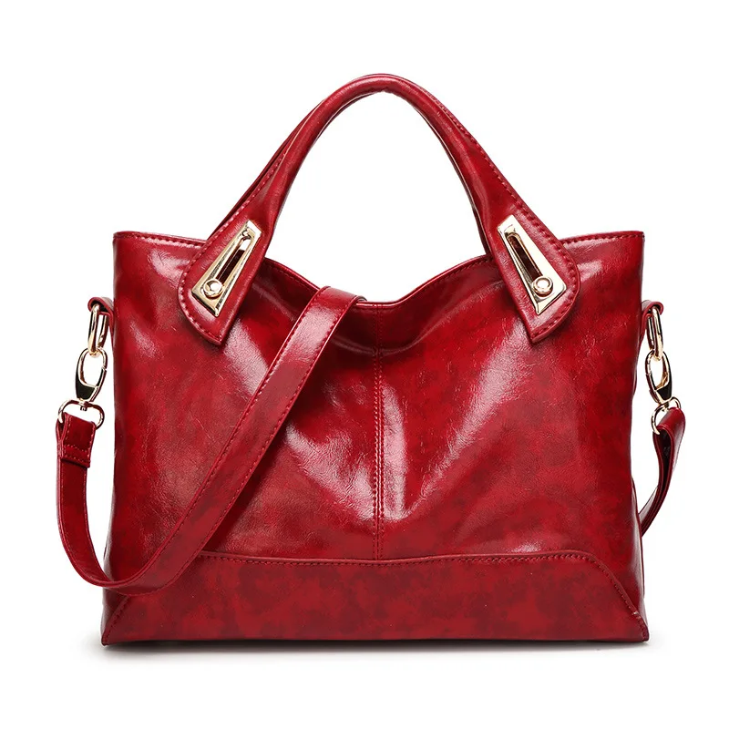 Fashion Messenger Women bag Casual Popular Handbags sac PU Leather Shoulder Bags for women Oil wax Crossbody Bags bolso mujer
Fashion Messenger Women bag Casual Popular Handbags sac PU Leather Shoulder Bags for women Oil wax Crossbody Bags bolso mujer