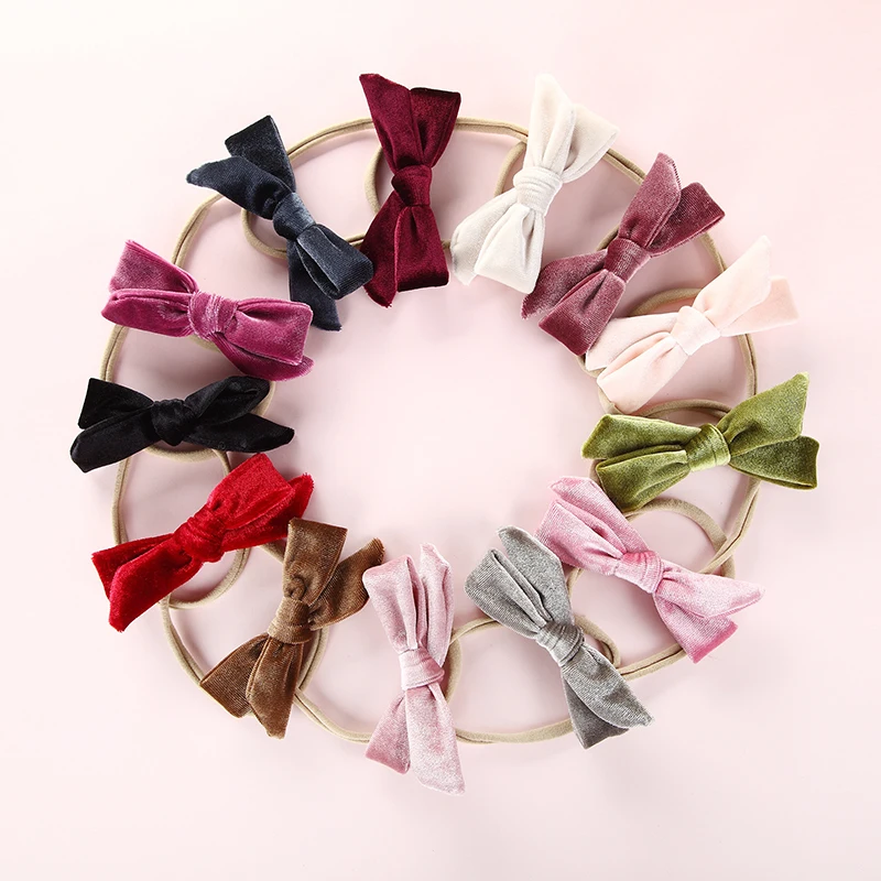 13pcs/lot Girls Velvet Headbands 10*4.5cm Sweet Love Girls Bow Soft Nylon Headbands Kids Elastic Hair Accessories Hair Wraps
13pcs/lot Girls Velvet Headbands 10*4.5cm Sweet Love Girls Bow Soft Nylon Headbands Kids Elastic Hair Accessories Hair Wraps