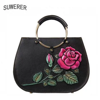 2019 New women Genuine Leather bags Fashion Three-dimensional color flowers embossed handbags women bags designer women handbags
2019 New women Genuine Leather bags Fashion Three-dimensional color flowers embossed handbags women bags designer women handbags