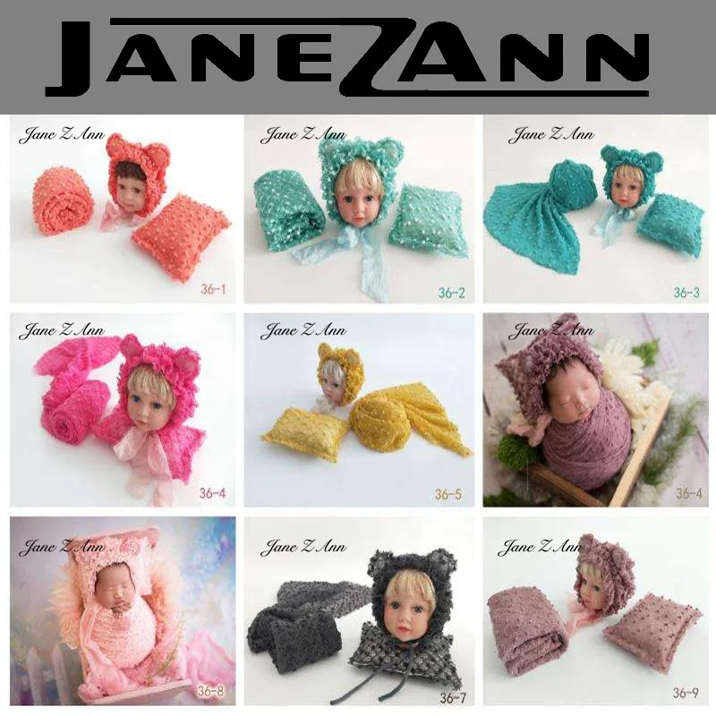Jane Z Ann Newborn baby photography props multi-colors polka dot wraps hat pillow studio shooting photo album gift
Jane Z Ann Newborn baby photography props multi-colors polka dot wraps hat pillow studio shooting photo album gift