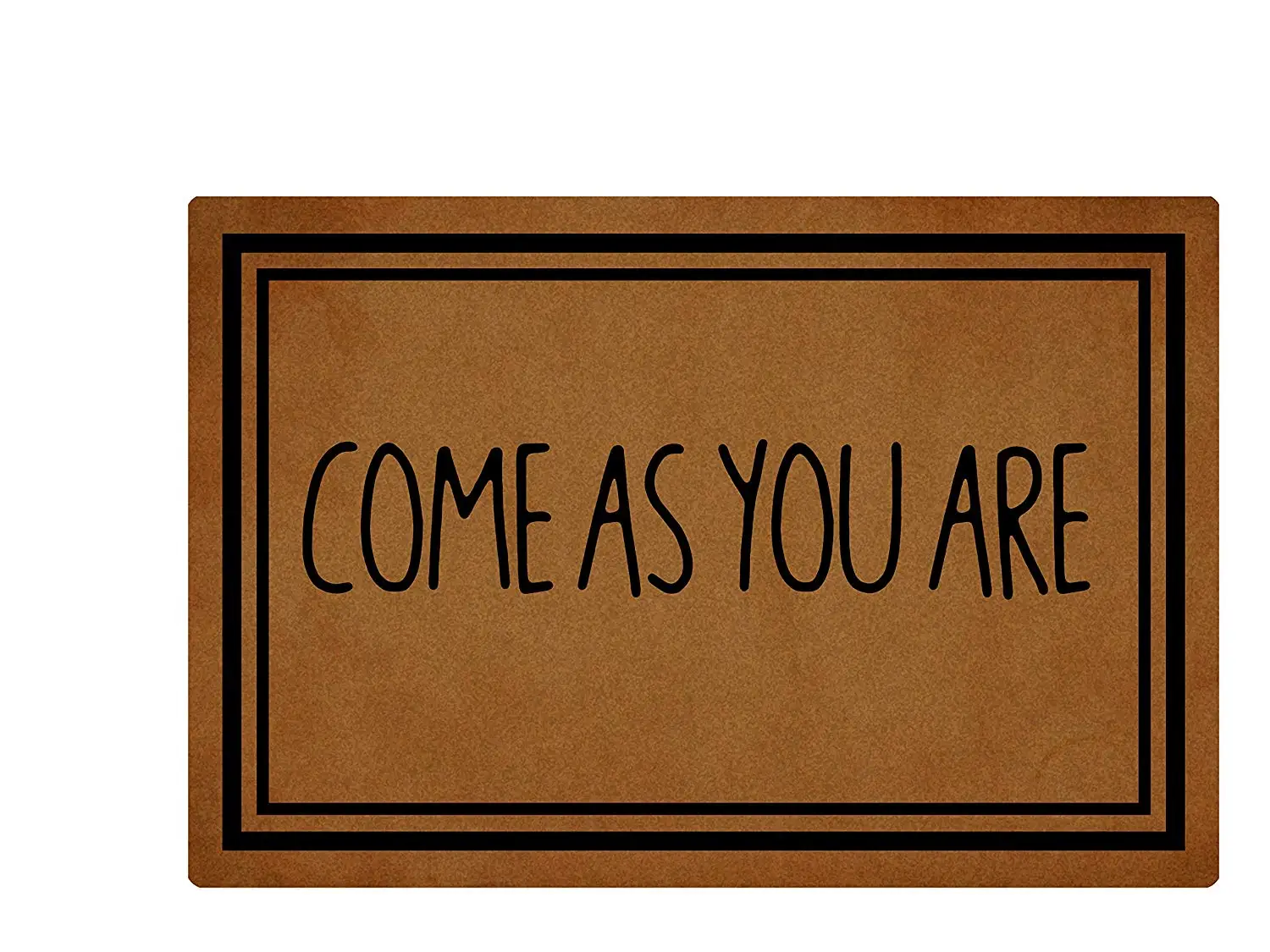 Funny Doormat Entrance Floor Mat Come AS You are Mat Home and Office Rubber Door Mats Outdoor Welcome Mats for Front Door
Funny Doormat Entrance Floor Mat Come AS You are Mat Home and Office Rubber Door Mats Outdoor Welcome Mats for Front Door