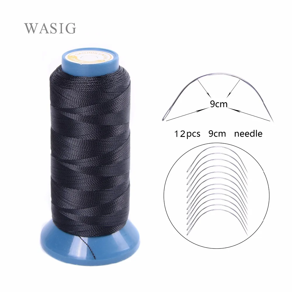1 Roll Black Hair Weaving Thread High Intensity Polyamide Thread 12Pcs 9Cm Weaving Needles /C type Needles/Curved Needle
1 Roll Black Hair Weaving Thread High Intensity Polyamide Thread 12Pcs 9Cm Weaving Needles /C type Needles/Curved Needle