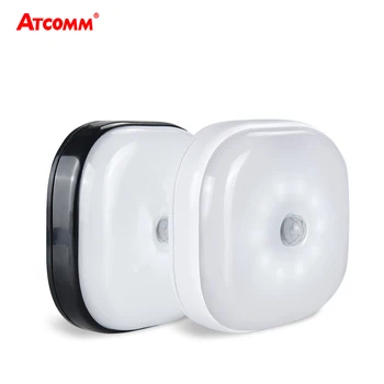 PIR Motion Sensor Night Lights AAA Battery Powered Cordless Smart Auto Night Lamp For Cabinet Corridor Stairs Kitchen
PIR Motion Sensor Night Lights AAA Battery Powered Cordless Smart Auto Night Lamp For Cabinet Corridor Stairs Kitchen