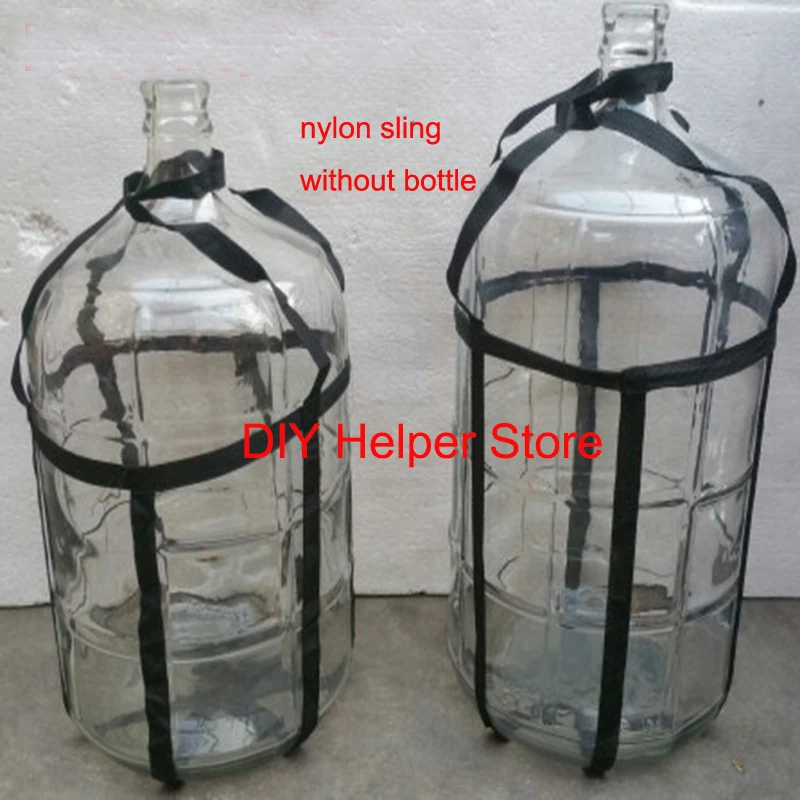 HIGH QUALITY CARBOY STRAP without bottle - A NYLON SLING CARRIER FOR WINE BEER HOME BREWING KIT FREE SHIPPING
HIGH QUALITY CARBOY STRAP without bottle - A NYLON SLING CARRIER FOR WINE BEER HOME BREWING KIT FREE SHIPPING