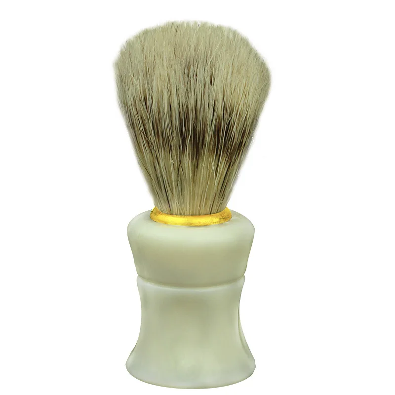Pig Mane Shaving Cleaning Brush Beard Broken Hair Brush Beard Bubble Brush ABS+ Pig Mane D40
Pig Mane Shaving Cleaning Brush Beard Broken Hair Brush Beard Bubble Brush ABS+ Pig Mane D40