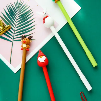 4 pcs Merry Christmas gel pen 0.5mm roller ball pen Black color Signature writing Office School party supplies Stationery EB042
4 pcs Merry Christmas gel pen 0.5mm roller ball pen Black color Signature writing Office School party supplies Stationery EB042