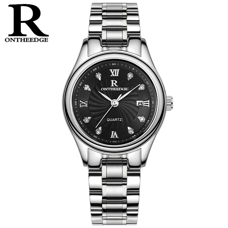 RONTHEEDGE Fashion Casual Women Quartz Watches Elegant Stainless Steel Auto Date Lady Wristwatches Clock with gift box RZY013
RONTHEEDGE Fashion Casual Women Quartz Watches Elegant Stainless Steel Auto Date Lady Wristwatches Clock with gift box RZY013