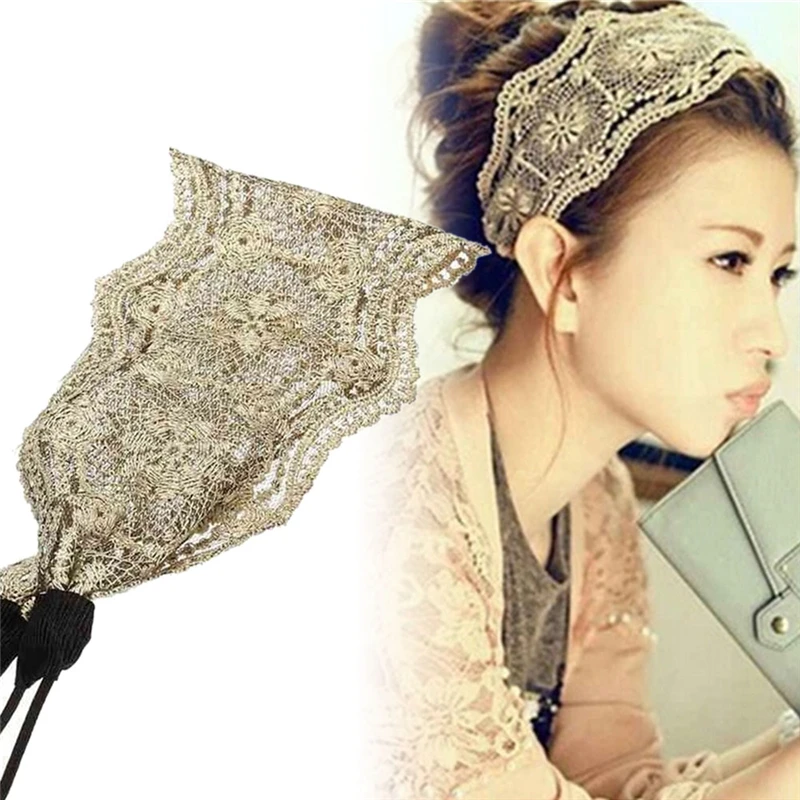Handmade Lace Flower Elastic Headband Turban For Girls Hair Bands Hair Accessories Women Head Band Princess Hairwrap Headdress
Handmade Lace Flower Elastic Headband Turban For Girls Hair Bands Hair Accessories Women Head Band Princess Hairwrap Headdress