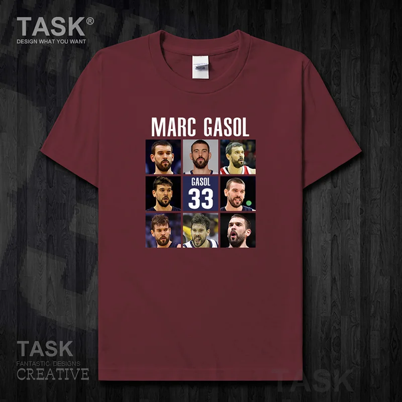 Marc t shirt men jerseys Gasol Spain basketballer star cotton sweatshirt clothes brand fitness t-shirts fans Square pattern tops
Marc t shirt men jerseys Gasol Spain basketballer star cotton sweatshirt clothes brand fitness t-shirts fans Square pattern tops