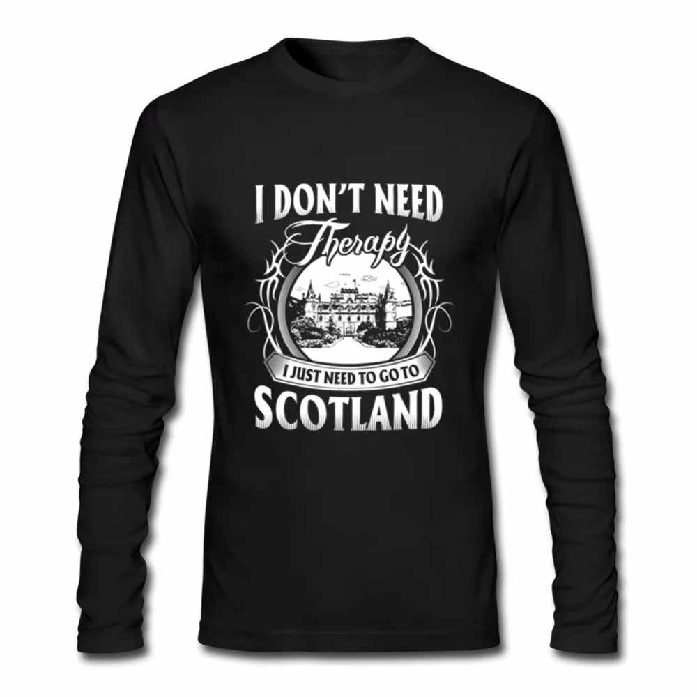 I Don't Need Therapy I just need to go to Scotland Logo Mens Tees Shirt Fashionable twin peaks Street Long Sleeve O-neck T Shirt
I Don't Need Therapy I just need to go to Scotland Logo Mens Tees Shirt Fashionable twin peaks Street Long Sleeve O-neck T Shirt