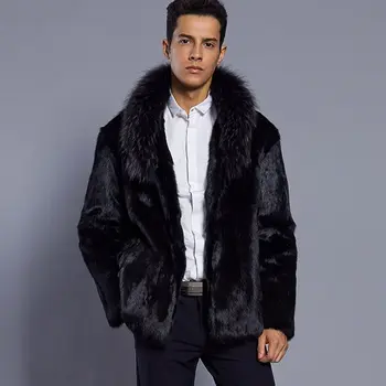 Best selling! Men 2018 new winter black fashion longhaired faux fur coat Fox fur Turn-down Collar full fur coats men fur jacket
Best selling! Men 2018 new winter black fashion longhaired faux fur coat Fox fur Turn-down Collar full fur coats men fur jacket
