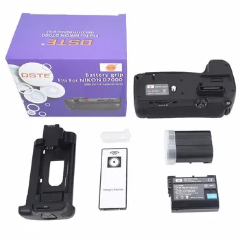 DSTE MB-D11H Multi-Power Vertical Battery Grip for Nikon D7000 Camera Battery Handgrip Holder Remote Control With 2PCS EN-EL15
DSTE MB-D11H Multi-Power Vertical Battery Grip for Nikon D7000 Camera Battery Handgrip Holder Remote Control With 2PCS EN-EL15