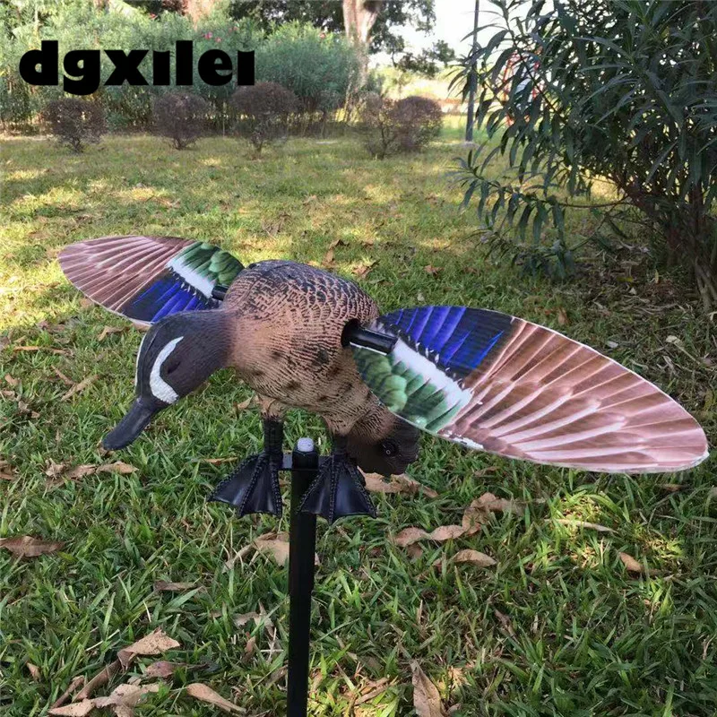 

2019 NEW Xilei Blue Wing Winged Teal Spinning Motorized Duck Decoy Magnetic Wings