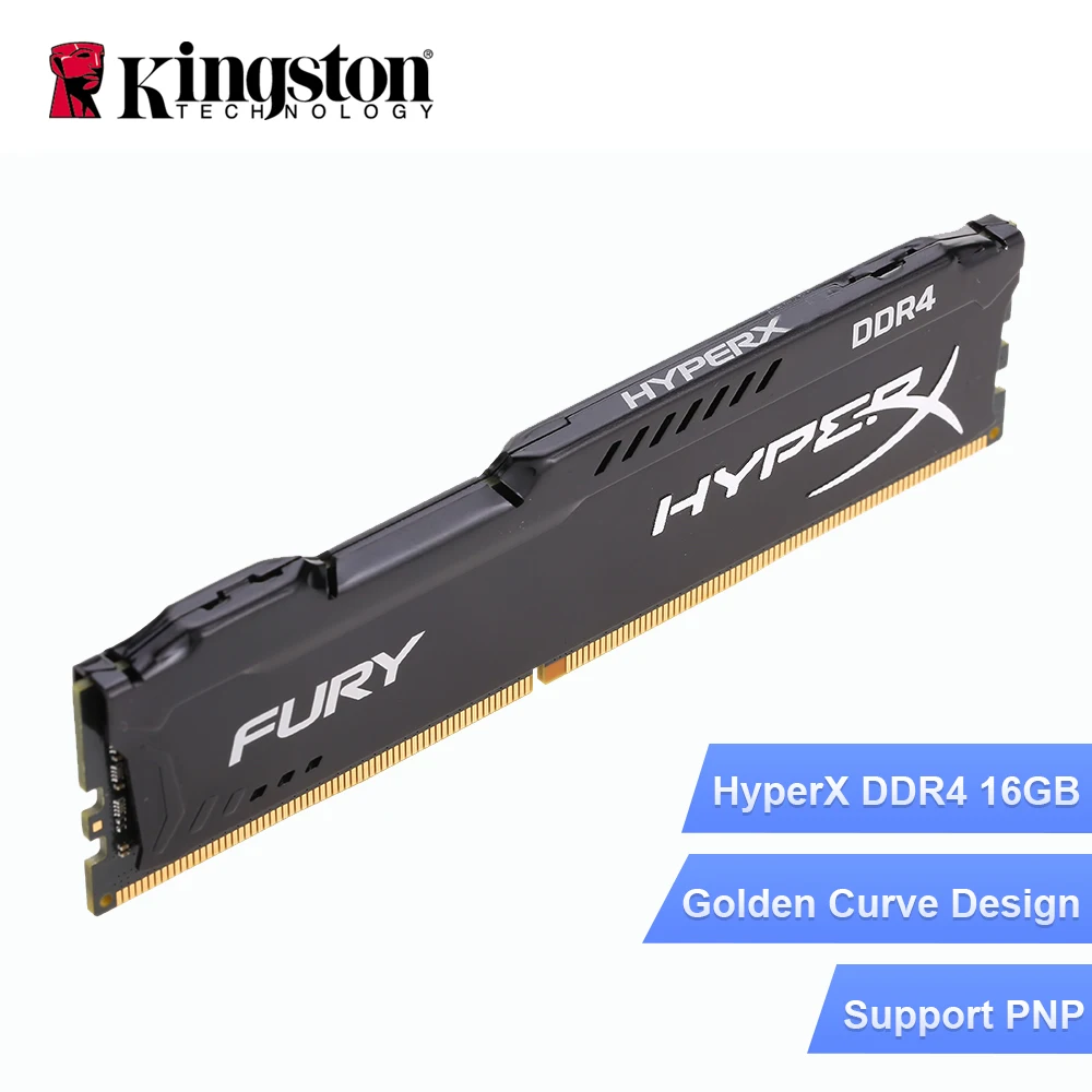 Kingston DDR4 RAM HyperX FURY 2400MHz 16GB Memory RAM DIMM Memory Intel Memory Stick Desktop PC Computer RAM Gaming Player RAM
Kingston DDR4 RAM HyperX FURY 2400MHz 16GB Memory RAM DIMM Memory Intel Memory Stick Desktop PC Computer RAM Gaming Player RAM