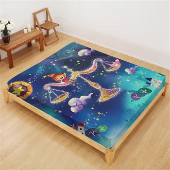 Dreamlike Cartoon Bed Sheet Colorful Twelve Constellations Print Fitted Sheet Galaxy Bedding Kids Bedclothes Deep Pocket D35
Dreamlike Cartoon Bed Sheet Colorful Twelve Constellations Print Fitted Sheet Galaxy Bedding Kids Bedclothes Deep Pocket D35