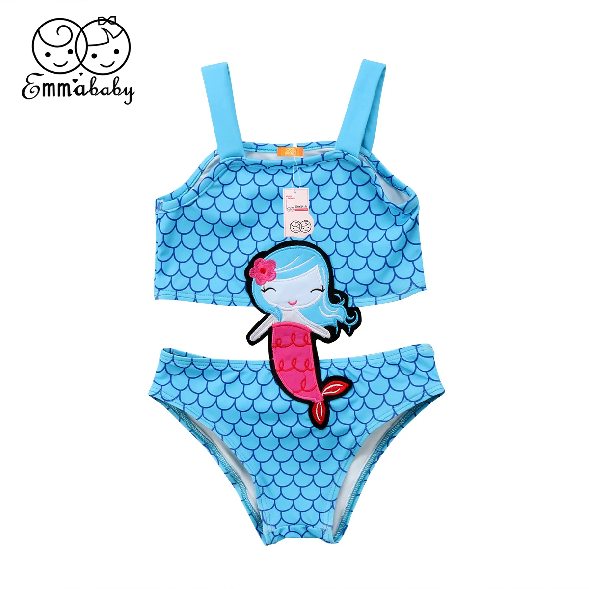Sweet Kids Baby Girls Clothes Cotton Sleeveless Mermaid Printed Beach Swimsuit 6M-5Years Helen115
Sweet Kids Baby Girls Clothes Cotton Sleeveless Mermaid Printed Beach Swimsuit 6M-5Years Helen115