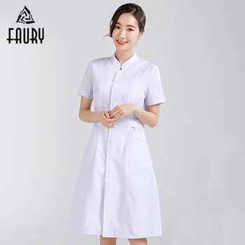 Summer Nurse Workwear Short-sleeved Female Adjustable Waist Beauty Salon Pharmacy Dental Clinic Hospital Medical Work Uniforms
Summer Nurse Workwear Short-sleeved Female Adjustable Waist Beauty Salon Pharmacy Dental Clinic Hospital Medical Work Uniforms