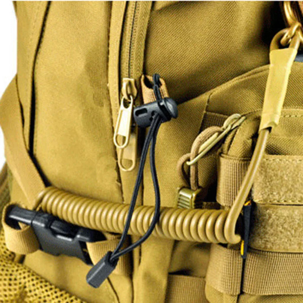 camping survival equipment edc Outdoor Spring String Buckle Key Chain Safety Cord Carabiner Hook Strap Lanyard
camping survival equipment edc Outdoor Spring String Buckle Key Chain Safety Cord Carabiner Hook Strap Lanyard
