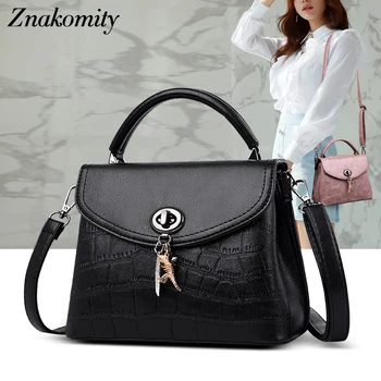 Znakomity Fashion Women's PU Leather Handbags Tote Small Shoulder Flap Bags for Female Summer Solid Stone Pattern Messenger Bags
Znakomity Fashion Women's PU Leather Handbags Tote Small Shoulder Flap Bags for Female Summer Solid Stone Pattern Messenger Bags