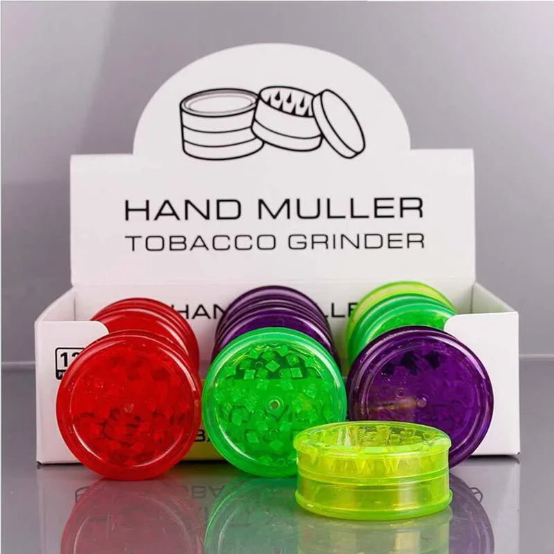 12 Pcs/Box 3 Part Dia 60MM Tobacco Grinder Hand Muller Portable Spice Herbal Tobacco Crusher Smoking Tools Wholesale Mixed Color
12 Pcs/Box 3 Part Dia 60MM Tobacco Grinder Hand Muller Portable Spice Herbal Tobacco Crusher Smoking Tools Wholesale Mixed Color