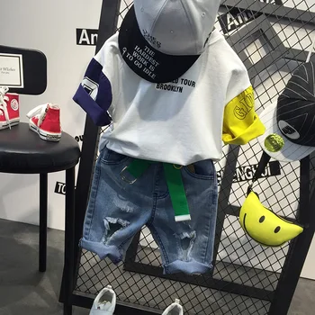 2 3 4 5 6 Y Toddler Boys Clothing Sets Cotton Splice Short Sleeves Shorts 2pcs Hip Hop Dance Costumes Kids Clothes Summer 2019
2 3 4 5 6 Y Toddler Boys Clothing Sets Cotton Splice Short Sleeves Shorts 2pcs Hip Hop Dance Costumes Kids Clothes Summer 2019