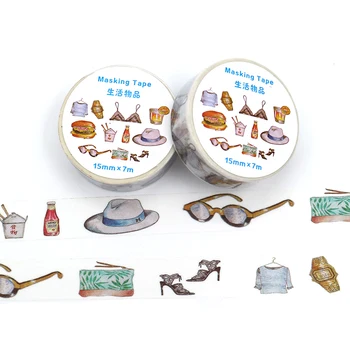 1 Pcs Size 15mm*7m Life Supplies Washi Tapes Diy Home Decoration Paper Masking Tape Material Escolar Papel Scrapbook
1 Pcs Size 15mm*7m Life Supplies Washi Tapes Diy Home Decoration Paper Masking Tape Material Escolar Papel Scrapbook