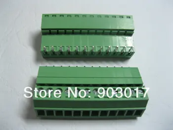 80 Pcs Per Lot Screw Terminal Block Connector 3.5mm Angle 12 pin Green Pluggable Type 15EDCK-15EDCR-3.5 High Quality HOT Sale
80 Pcs Per Lot Screw Terminal Block Connector 3.5mm Angle 12 pin Green Pluggable Type 15EDCK-15EDCR-3.5 High Quality HOT Sale