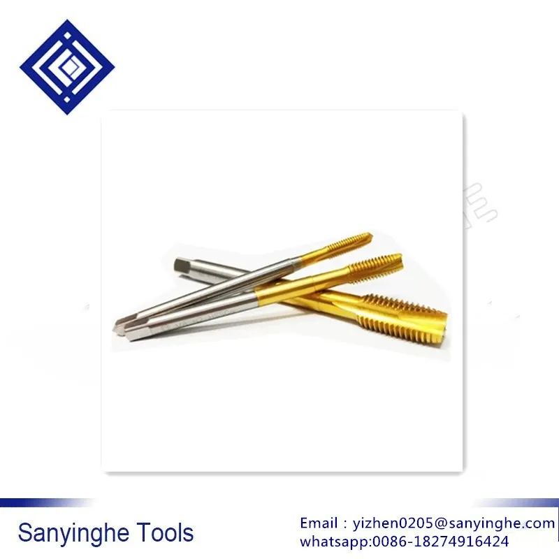 

M3-M12 Containing Cobalt straight flute tap stainless steel machine tap with wire tapping titanium plus lenght