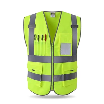 10PCS Custom Logo High Visibility Reflective Vest Working Clothes Motorcycle Cycling Sports Outdoor Reflective Safety Clothing
10PCS Custom Logo High Visibility Reflective Vest Working Clothes Motorcycle Cycling Sports Outdoor Reflective Safety Clothing