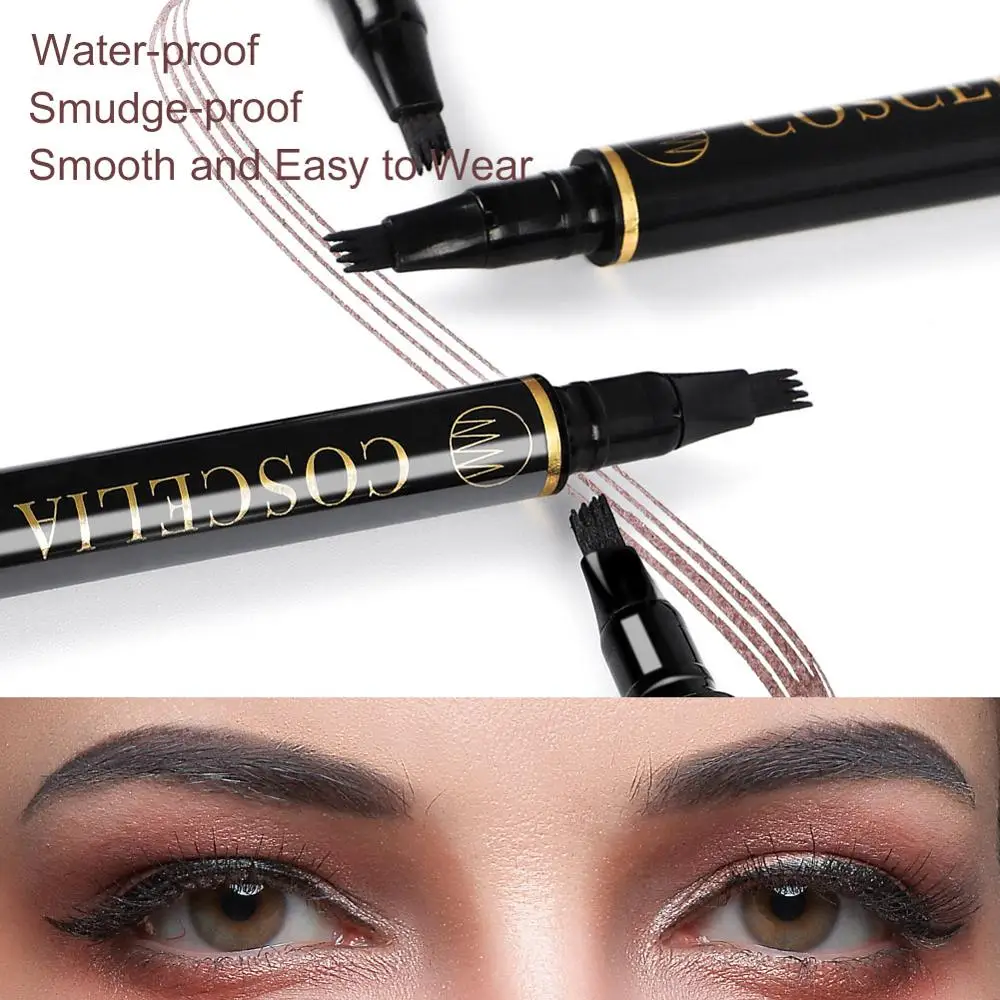 Eyebrow Pencil Waterproof 4 Fork Tip Eyebrow Tattoo Pencil Long Lasting Professional Fine Sketch 4 Colors Eye Brow Pen Makeup
Eyebrow Pencil Waterproof 4 Fork Tip Eyebrow Tattoo Pencil Long Lasting Professional Fine Sketch 4 Colors Eye Brow Pen Makeup