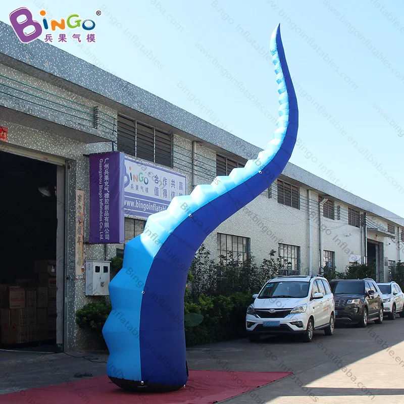 Personalized 16 feet tall big blue inflatable tentacle / 5 meters high inflatable octopus tentacle for display toys
Personalized 16 feet tall big blue inflatable tentacle / 5 meters high inflatable octopus tentacle for display toys