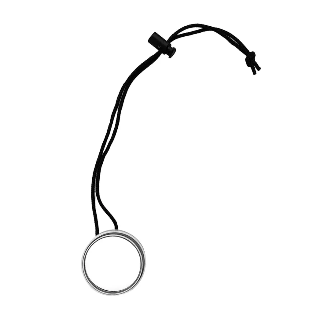 Portable Safety Scuba Diving Diver Rearview Mirror with Lanyard BCD Gear Underwater Diving Equipment