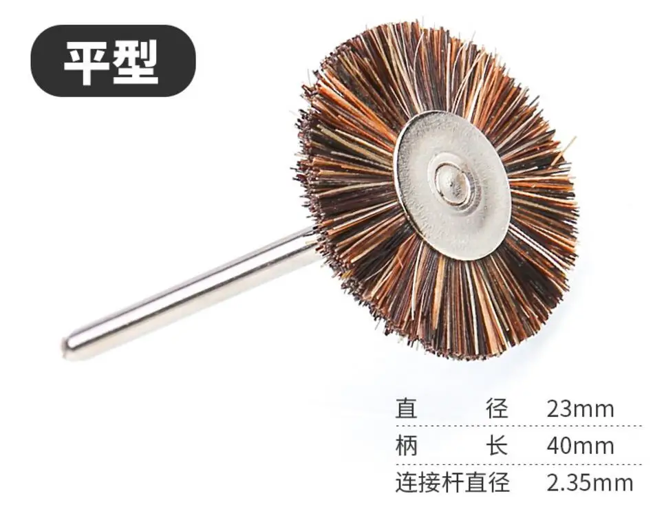 144PCS Dremel Accessories 2.35MM Shank Bristle Wheels Brush Buffing Polishing Brush Wheel for Dremel Rotary Tools
144PCS Dremel Accessories 2.35MM Shank Bristle Wheels Brush Buffing Polishing Brush Wheel for Dremel Rotary Tools