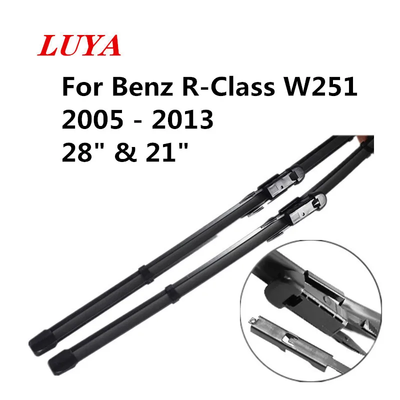 Wiper Blade Car windshield wiper For Mercedes Benz R-Class W251 2005 2006 2007 2008 2009 2010 2011 2012 2013 sizes:28" & 21"
Wiper Blade Car windshield wiper For Mercedes Benz R-Class W251 2005 2006 2007 2008 2009 2010 2011 2012 2013 sizes:28" & 21"