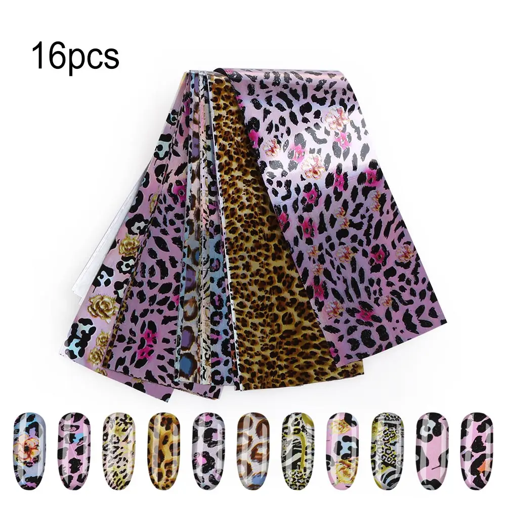 4 Sheets/Set Leopard Nail Art Sticker Transfer Foil Sexy Starry Sky Nail Sticker Decals Polish Manicure Decorations
4 Sheets/Set Leopard Nail Art Sticker Transfer Foil Sexy Starry Sky Nail Sticker Decals Polish Manicure Decorations