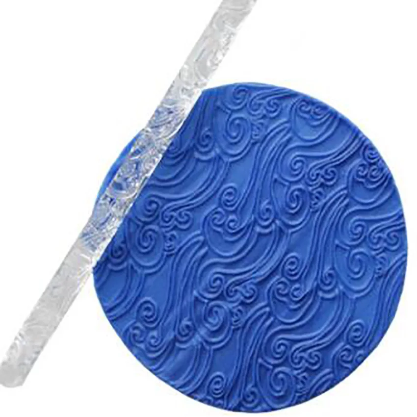 Transparent Acrylic, Wave Pattern, Carving, Rolling Pin, Clay DIY Embossing Texture Print Klei Polymer Clay Tools
Transparent Acrylic, Wave Pattern, Carving, Rolling Pin, Clay DIY Embossing Texture Print Klei Polymer Clay Tools