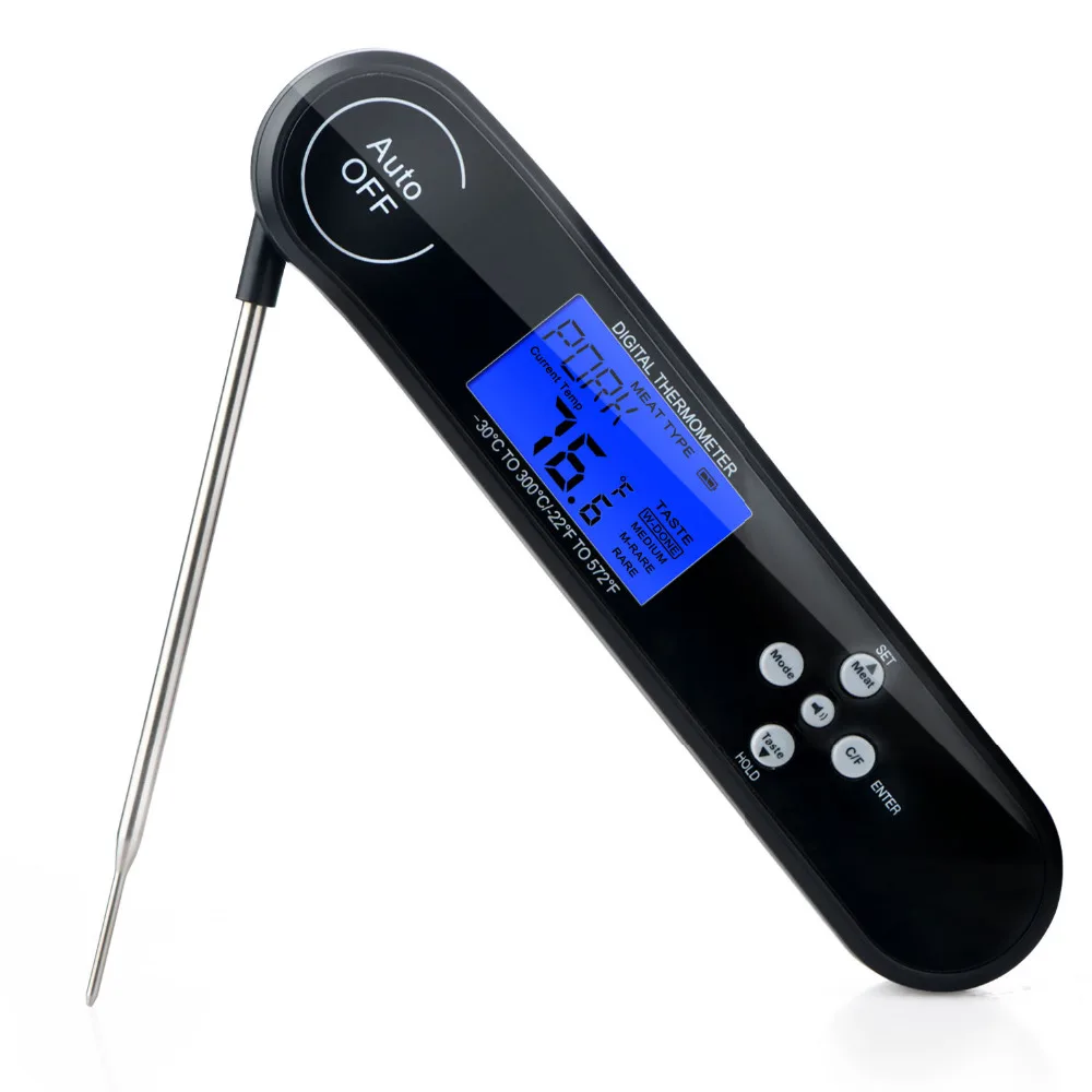 New Digital Food Cooking Thermocouple Thermometer Ultra Fast Instant Read Meat Thermometer with Touchable Button Kitchen BBQ PO3
New Digital Food Cooking Thermocouple Thermometer Ultra Fast Instant Read Meat Thermometer with Touchable Button Kitchen BBQ PO3